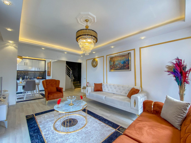 Шикарный меблированный дуплекс в районе Оба - Ракурс 20