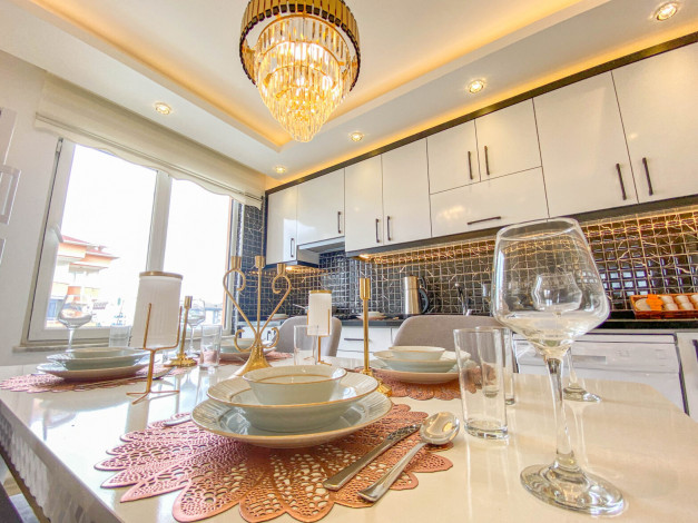 Шикарный меблированный дуплекс в районе Оба - Ракурс 31