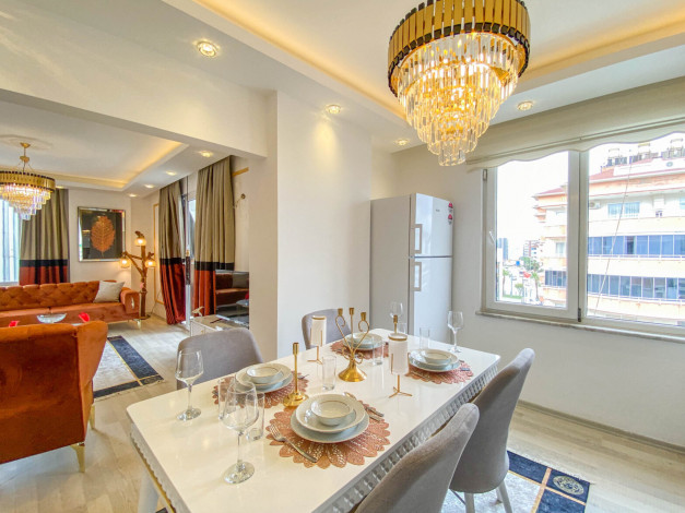 Шикарный меблированный дуплекс в районе Оба - Ракурс 33