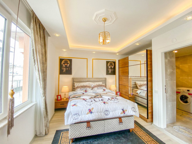 Шикарный меблированный дуплекс в районе Оба - Ракурс 35