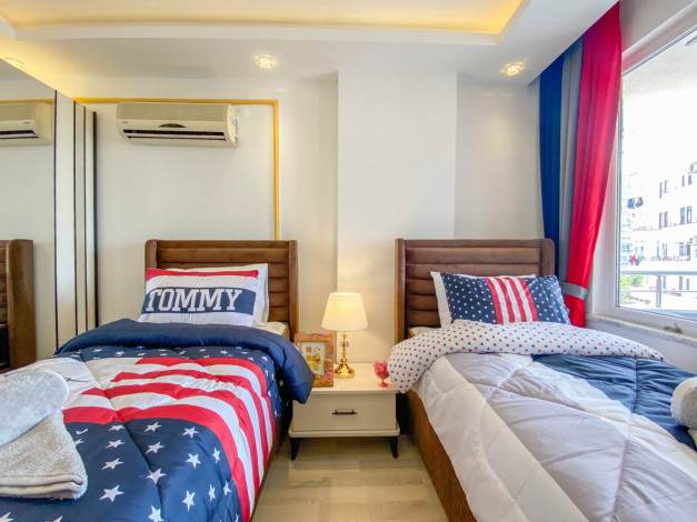 Шикарный меблированный дуплекс в районе Оба - Ракурс 45