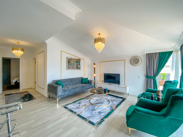 Шикарный меблированный дуплекс в районе Оба - Ракурс 46