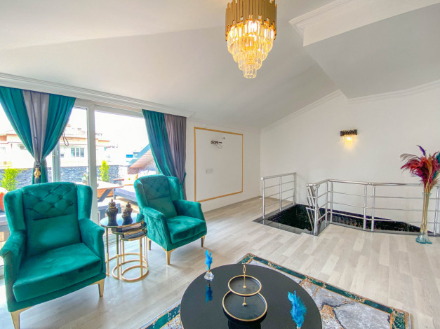 Шикарный меблированный дуплекс в районе Оба - Ракурс 48