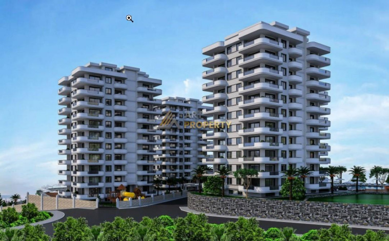 Грандиозный комплекс на завершающем этапе строительства в Махмутларе! - Ракурс 11