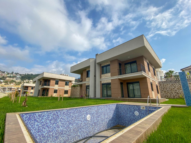 Новая пятикомнатная  вилла в районе Каргыджак, 220м - Ракурс 3