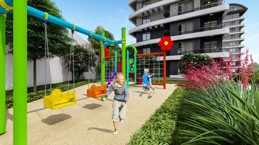 Строящийся комплекс премиум класса в Авсалларе! - Ракурс 12