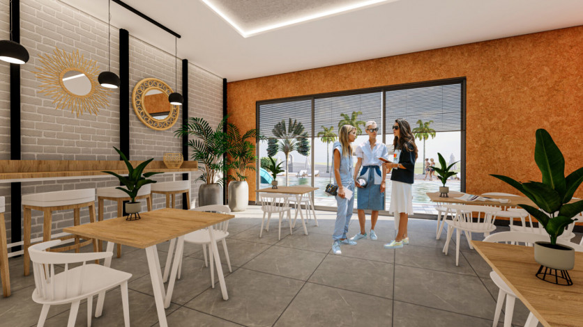 Строящийся комплекс премиум класса в Авсалларе! - Ракурс 17