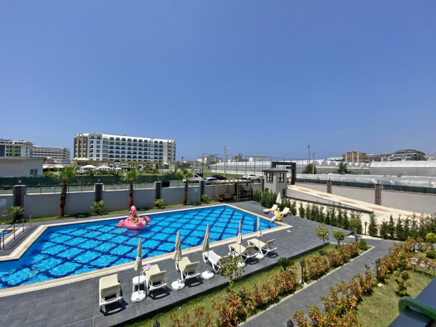 Меблированный садовый дуплекс в района Каргыджак, 106м - Ракурс 2