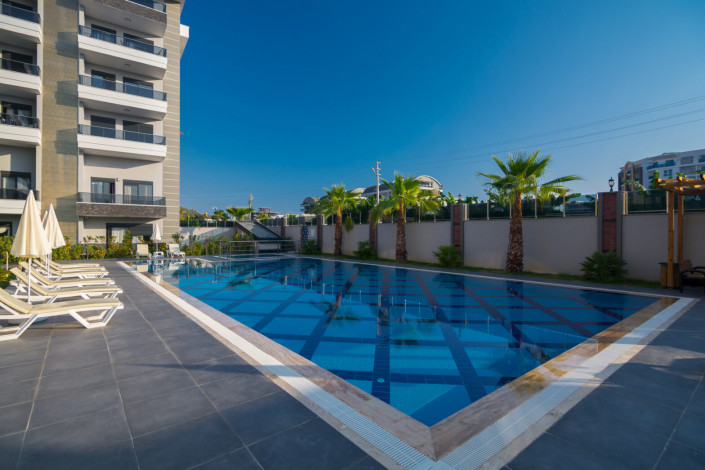 Меблированный садовый дуплекс в района Каргыджак, 106м - Ракурс 22