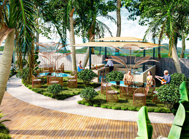 Новый инвестиционный проект в районе Авсаллар в 950 метрах к морю - Ракурс 6