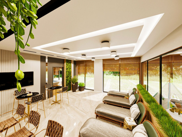 Новый инвестиционный проект в районе Авсаллар в 950 метрах к морю - Ракурс 18