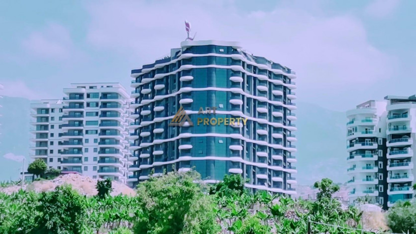 Апартаменты 2+1 в новом современном комплексе в районе Махмутлар - Ракурс 4