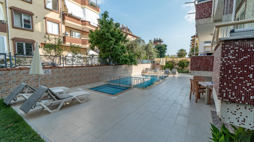 Меблированная квартира планировки 1+1, 70м2 в районе Оба - Ракурс 3