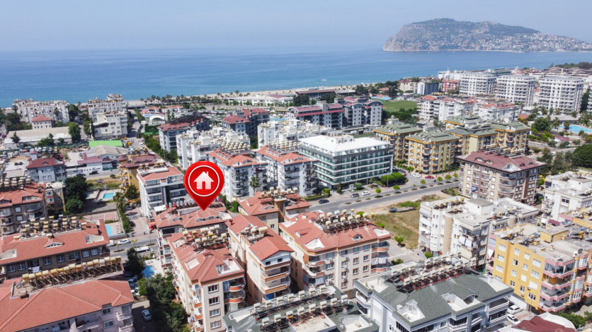 Меблированная квартира планировки 1+1, 70м2 в районе Оба - Ракурс 7