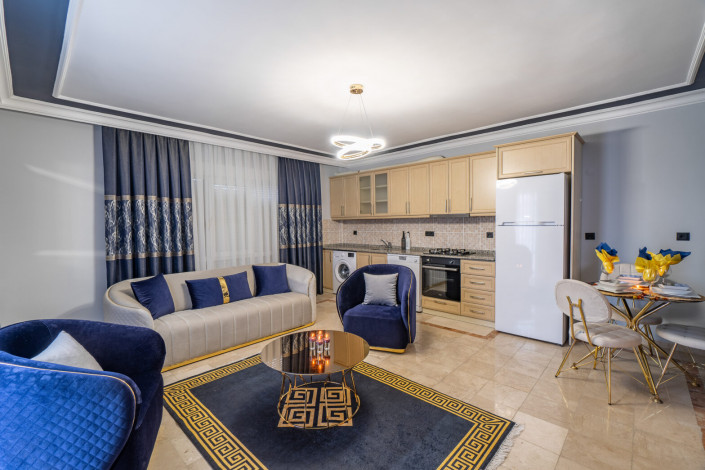 Меблированная квартира планировки 1+1, 70м2 в районе Оба - Ракурс 13