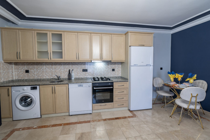 Меблированная квартира планировки 1+1, 70м2 в районе Оба - Ракурс 14