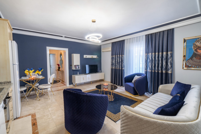 Меблированная квартира планировки 1+1, 70м2 в районе Оба - Ракурс 15