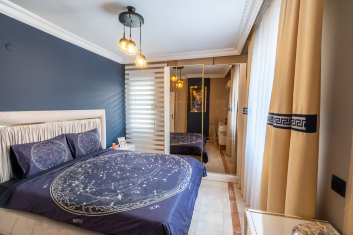 Меблированная квартира планировки 1+1, 70м2 в районе Оба - Ракурс 20