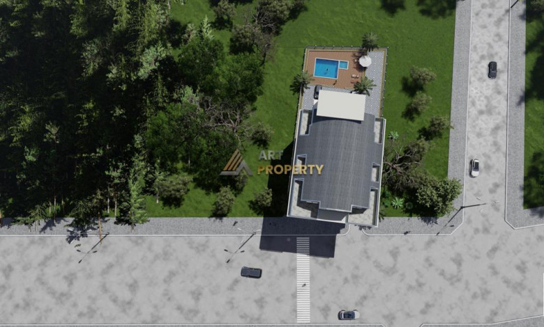 Инвестиционный проект на стадии строительства в районе Авсаллар - Ракурс 3