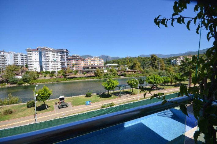 Меблированная квартира планировки 2+1, 120м2 у горной реки Дымчай, Кестель - Ракурс 6