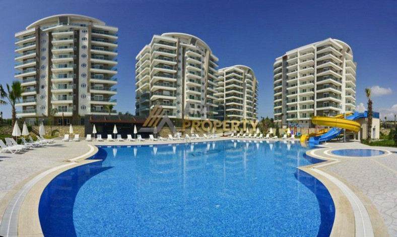 Квартира 1+1 с красивым видом на горы в Авсалларе, 65 м2 - Ракурс 13