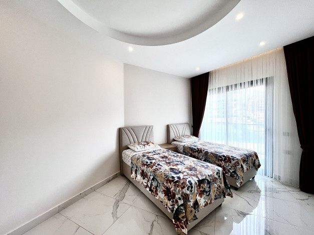 Роскошная меблированная квартира планировки 2+1, 120м2 в районе Каргыджак - Ракурс 8