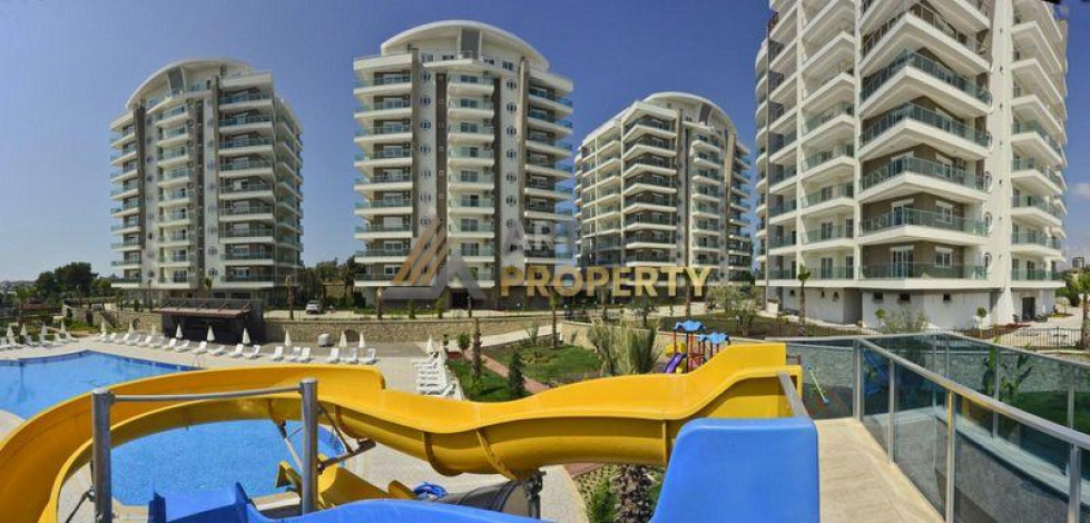 Квартира 1+1 с красивым видом на горы в Авсалларе, 65 м2 - Ракурс 20