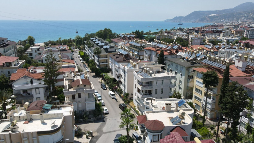 Двухуровневая вилла 3+1, 300 м2 с видом на крепость Алании вблизи пляжа Клеопатры - Ракурс 14