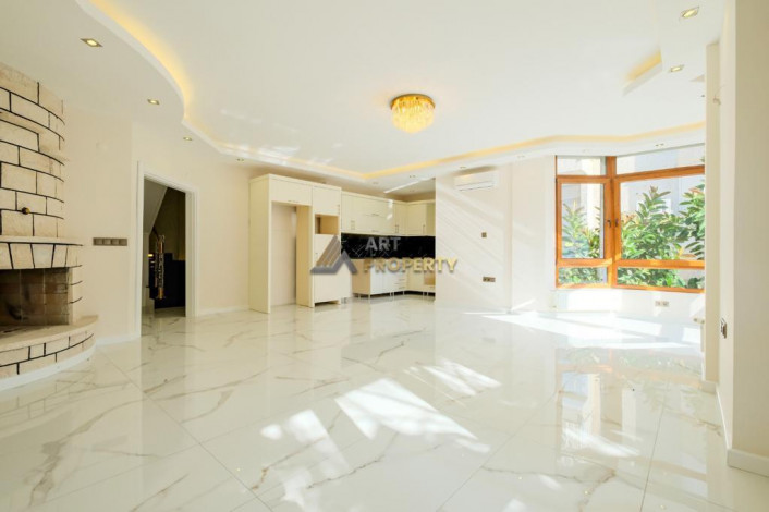 Двухуровневая вилла 3+1, 300 м2 с видом на крепость Алании вблизи пляжа Клеопатры - Ракурс 22