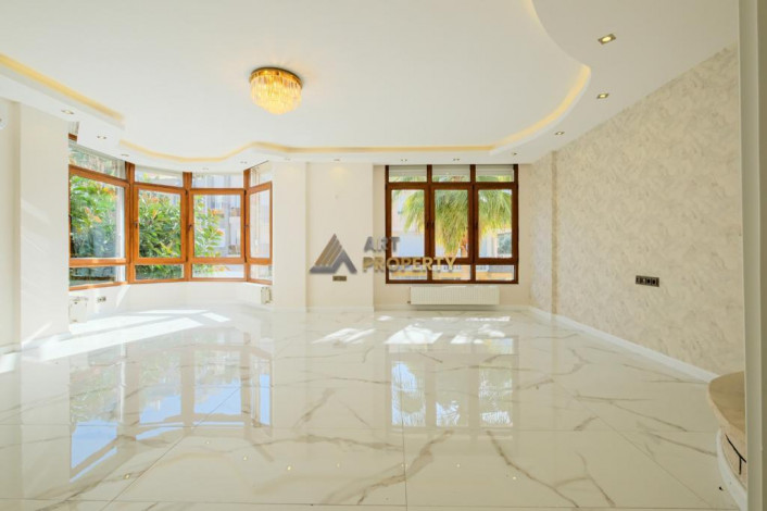 Двухуровневая вилла 3+1, 300 м2 с видом на крепость Алании вблизи пляжа Клеопатры - Ракурс 24