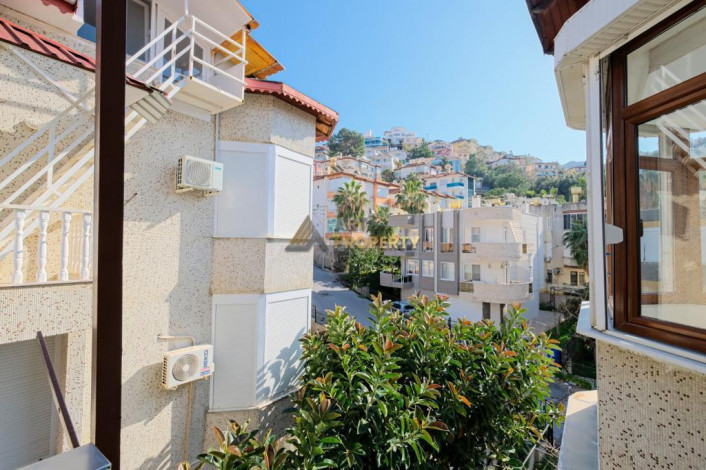 Двухуровневая вилла 3+1, 300 м2 с видом на крепость Алании вблизи пляжа Клеопатры - Ракурс 29