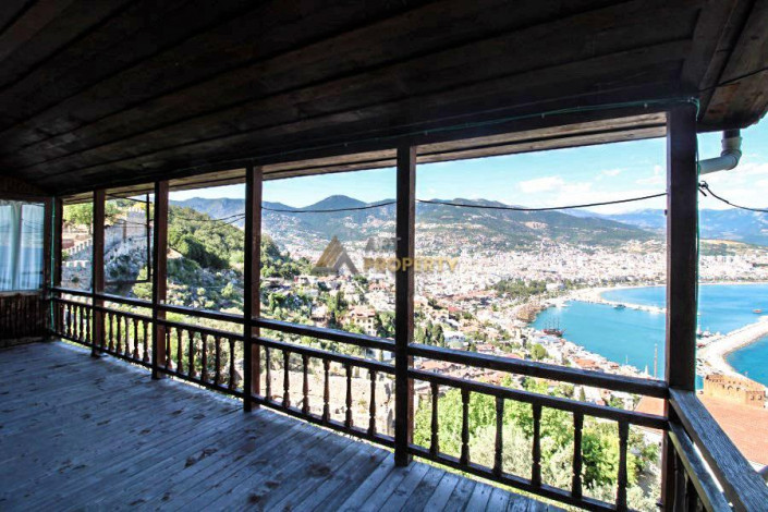 Двухуровневый дом планировки 5+1 в исторической части города Аланья - Ракурс 7