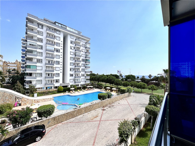 Уютная меблированная квартира 1+1, 75м2  в жилом комплексе, район Махмутлар - Ракурс 7