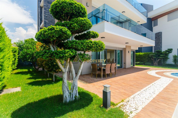 Роскошная вилла с видом на море в жилом комплексе класс люкс, Конаклы - Ракурс 18