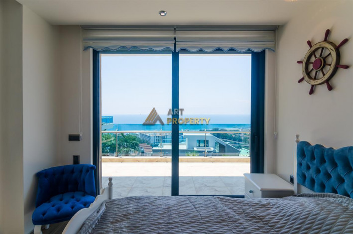 Роскошная вилла с видом на море в жилом комплексе класс люкс, Конаклы - Ракурс 47