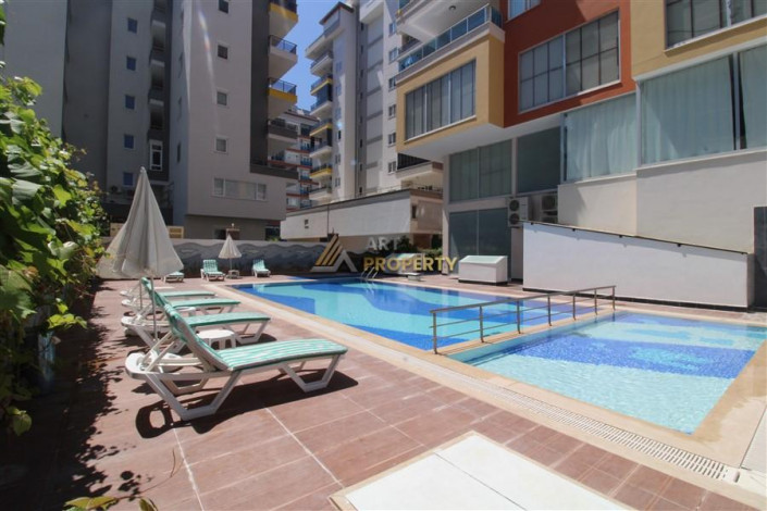 Меблированный пентхаус 3+1, 180м2 с видом на море, район Махмутлар - Ракурс 7