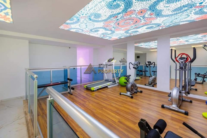 Меблированный пентхаус 3+1, 180м2 с видом на море, район Махмутлар - Ракурс 11