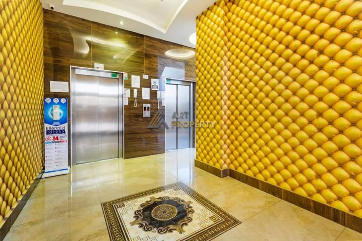 Меблированный пентхаус 3+1, 180м2 с видом на море, район Махмутлар - Ракурс 12