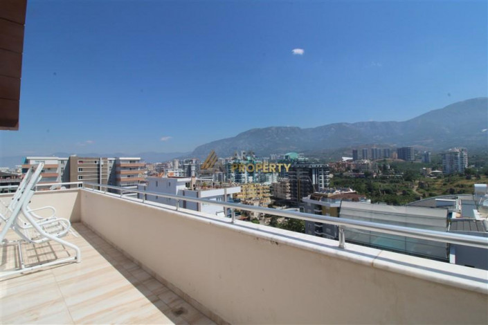 Меблированный пентхаус 3+1, 180м2 с видом на море, район Махмутлар - Ракурс 29