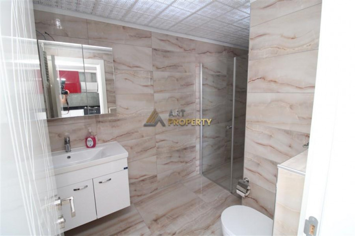 Меблированный пентхаус 3+1, 180м2 с видом на море, район Махмутлар - Ракурс 30