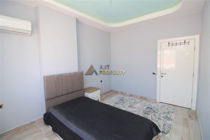 Меблированный пентхаус 3+1, 180м2 с видом на море, район Махмутлар - Ракурс 33