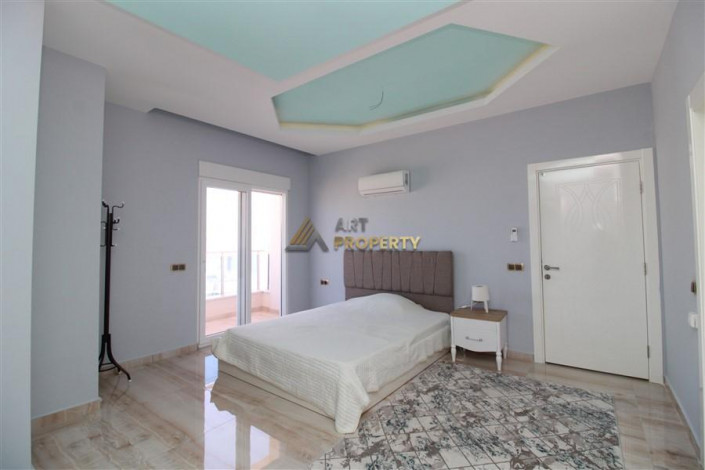 Меблированный пентхаус 3+1, 180м2 с видом на море, район Махмутлар - Ракурс 35