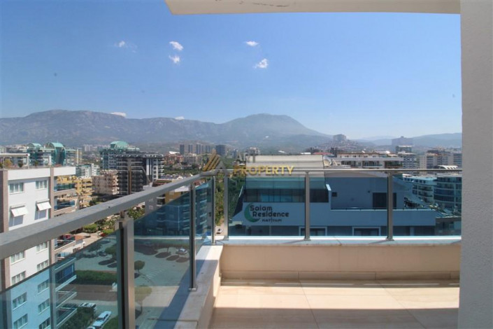 Меблированный пентхаус 3+1, 180м2 с видом на море, район Махмутлар - Ракурс 42