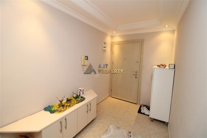 Просторная меблированная квартира 2+1, 120м2 на первой береговой линии  с видом на море, Махмутлар - Ракурс 3