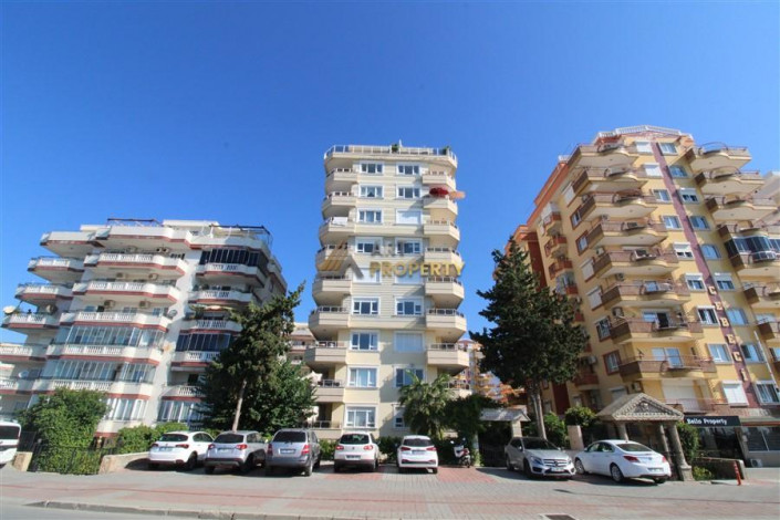 Просторная меблированная квартира 2+1, 120м2 на первой береговой линии  с видом на море, Махмутлар - Ракурс 20