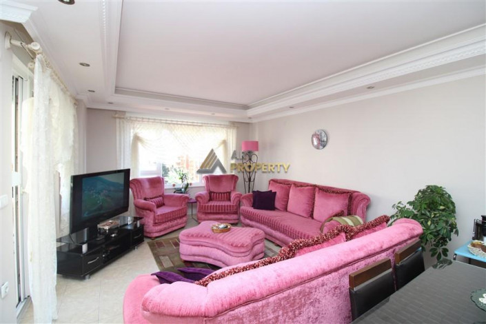 Просторная меблированная квартира 2+1, 120м2 на первой береговой линии  с видом на море, Махмутлар - Ракурс 23