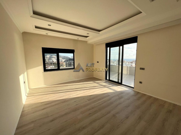 Двухэтажный пентхаус  4+1, 300м2 с видом на море в современном жилом комплексе, район Махмутлар - Ракурс 8