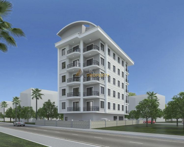 Новая квартира 1+1, 54м2 в комплексе, район Махмутлар - Ракурс 16