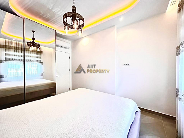 Квартира планировки 1+1, 82м2 в роскошном комплексе в Махмутлар - Ракурс 3