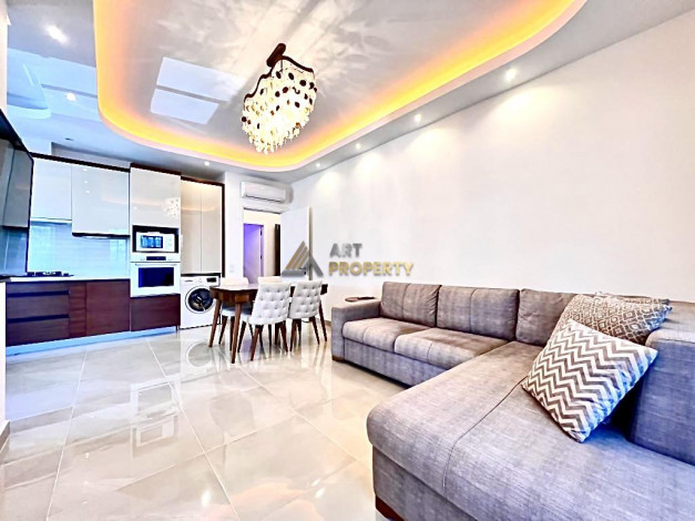 Квартира планировки 1+1, 82м2 в роскошном комплексе в Махмутлар - Ракурс 4